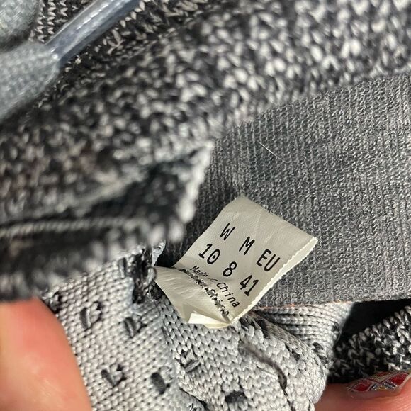 Suavs Zilker low Top Sneakers Men’s 8 Women’s 10 Gray Knit Breathable Casual - Picture 5 of 5